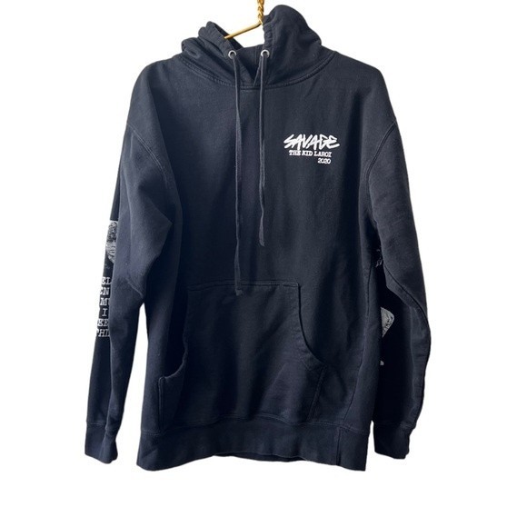 The Kid Laroi Savage Tour Hoodie 2020 Black Been Thru So Much Merch Size Large - Picture 1 of 8